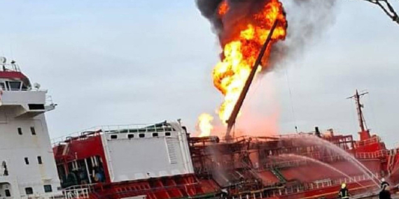 Rusya, İzmail Limanı’ndaki Türk LPG Gemisini Hedef Aldı